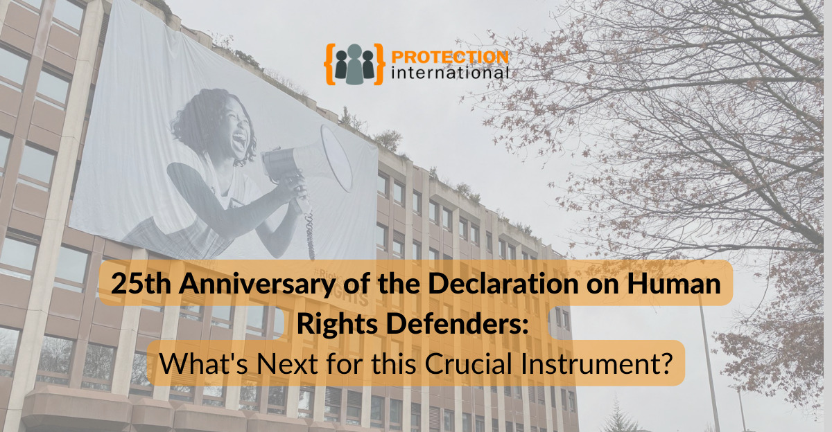 25th Anniversary Of The Declaration On Human Rights Defenders What S